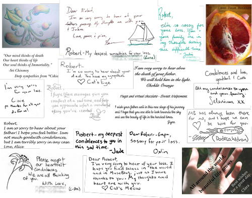 Sympathy card, page 2